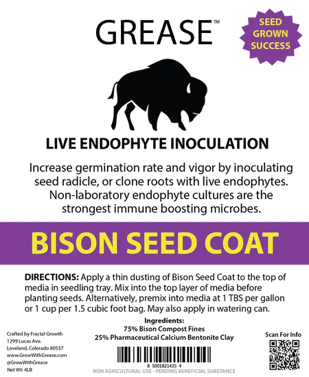 GREASE Bison Seed Coat ( ENDOPHYTES )