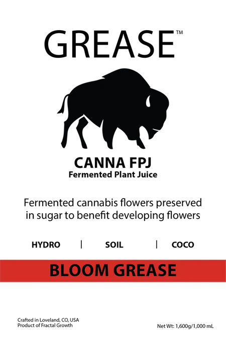 GREASE Bloom Grease Fermented Flowering Plant Juice (BLOOM FORMULA)