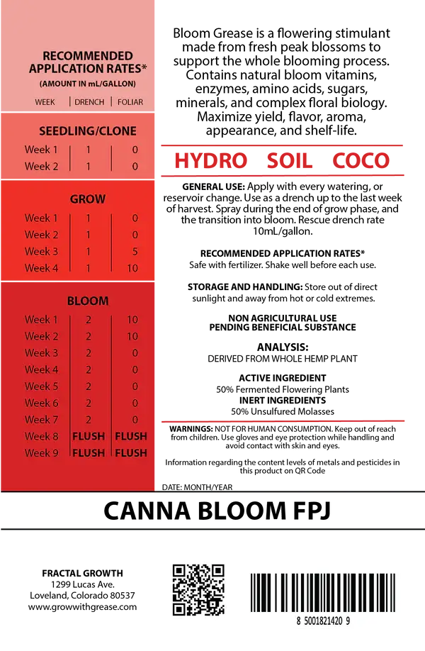 GREASE GOLD Label Grower's Starter Pack 250 mL