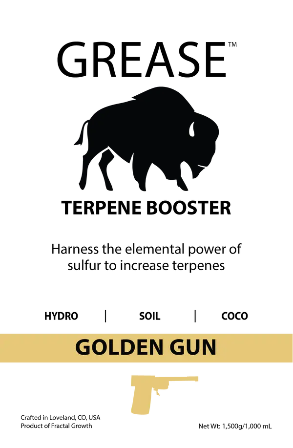 GREASE Golden Gun Nano Sulfur (TERPENE BOOSTER)