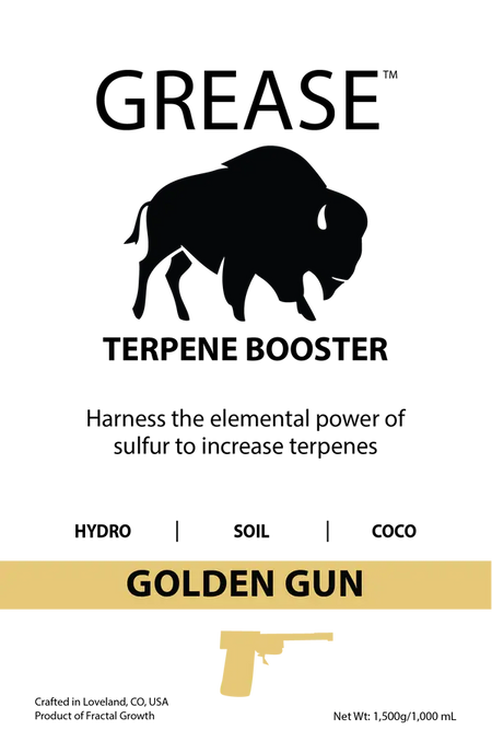 GREASE Golden Gun Nano Sulfur (TERPENE BOOSTER)