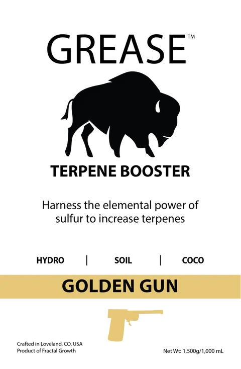 GREASE Golden Gun Nano Sulfur (TERPENE BOOSTER)