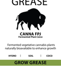 GREASE Grow Grease Fermented Vegetative Plant Juice (GROW FORMULA)