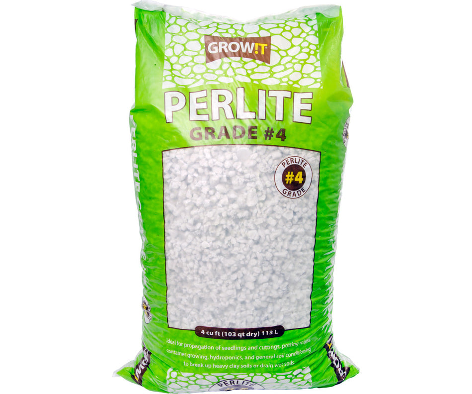 GROW!T Expanded Horticultural Grade #4 Grade Perlite, 4 cu ft