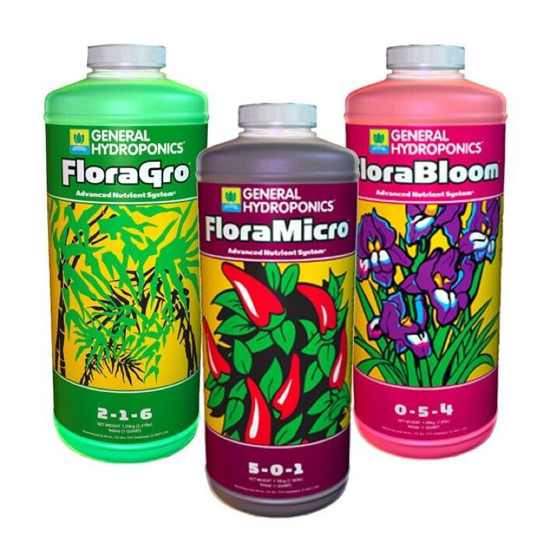 General Hydroponics Flora Series Trio Bundle