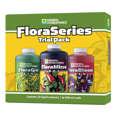 General Hydroponics FloraSeries Trio Pack – FloraGro, FloraMicro & FloraBloom