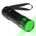 Green LED Grow Room Flashlight / Nightlight