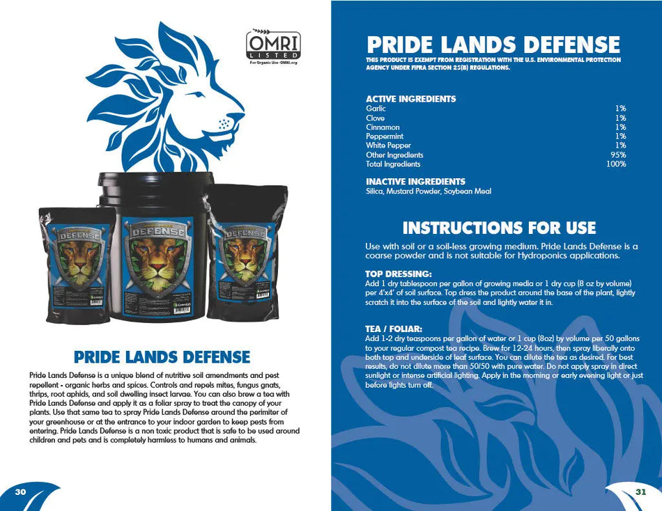 GreenGro Pride Lands Defense, 2lb