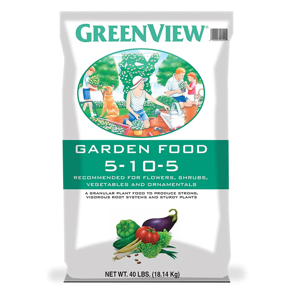 GreenView Granular Garden Fertilizer 5-10-5, 40lb