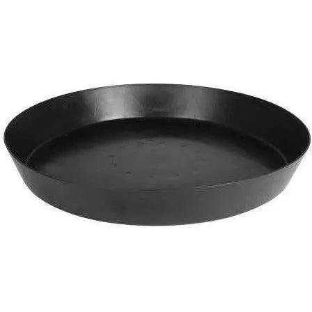 Gro Pro Heavy Duty Black Saucer with Tall Sides, 25"
