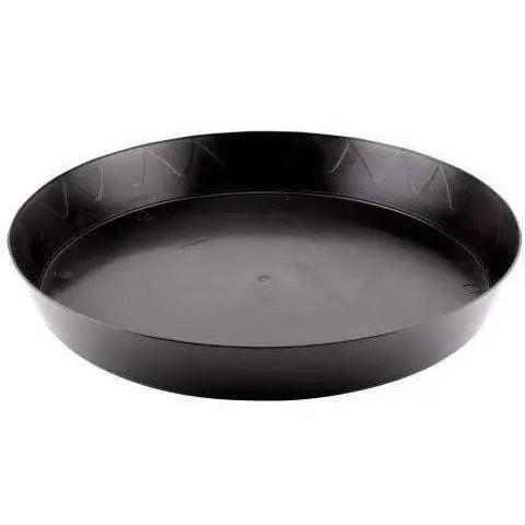 Gro Pro Heavy Duty Black Saucer, 14" | Case of 35