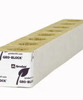 Grodan Improved Gro-Block GR4 Strip 3" x 3" x 2.6", with Hole | Case of 48