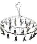 Grow1 24-Clip Hanging Metal Drying Rack