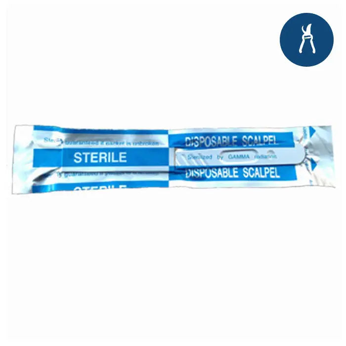 Grow1 Sterile Disposable Scalpel | Pack of 10