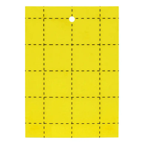 Grow1 Yellow Sticky Card Traps 3 x 5-Inch, 10-Pack