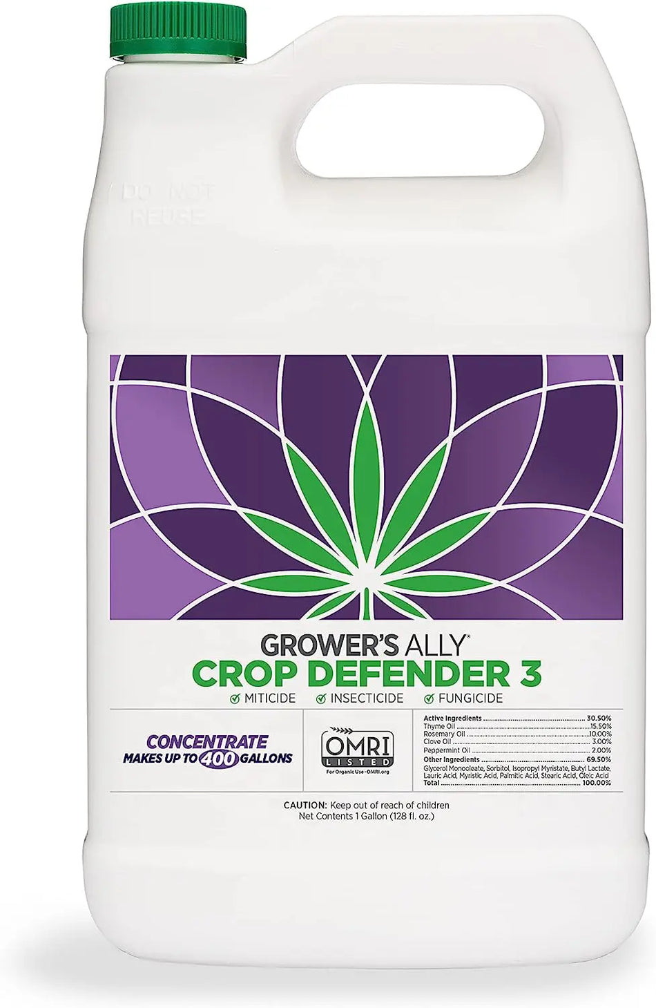 Grower's Ally® Crop Defender 3 Concentrate, 1 gal