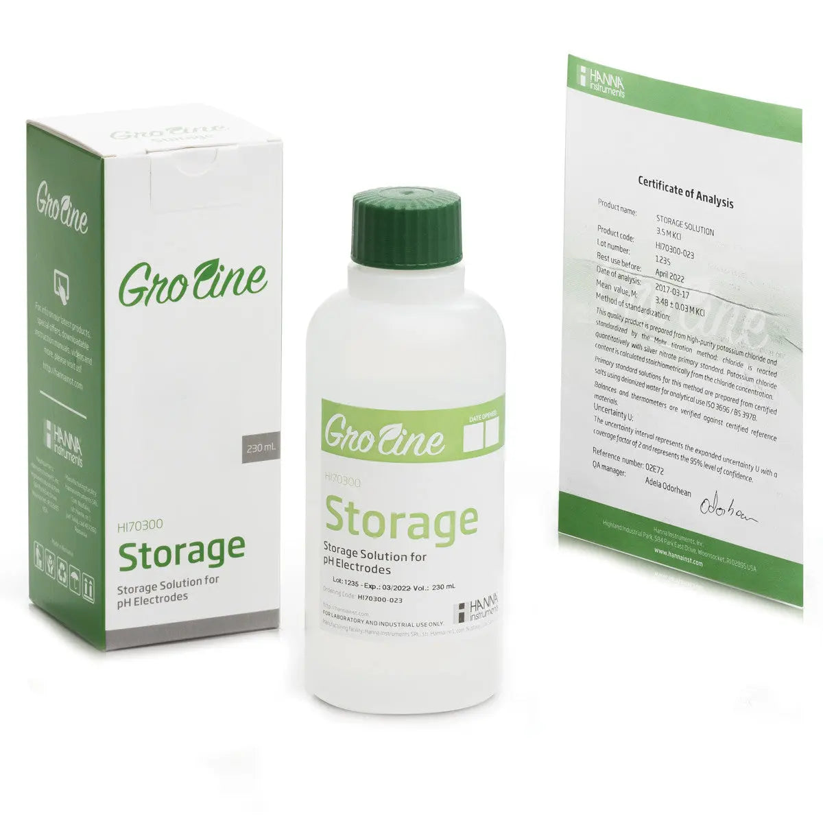 HANNA GroLine Electrode Storage Solution