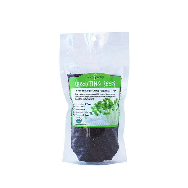 Handy Pantry Broccoli | Organic Microgreens Sprouting Seeds
