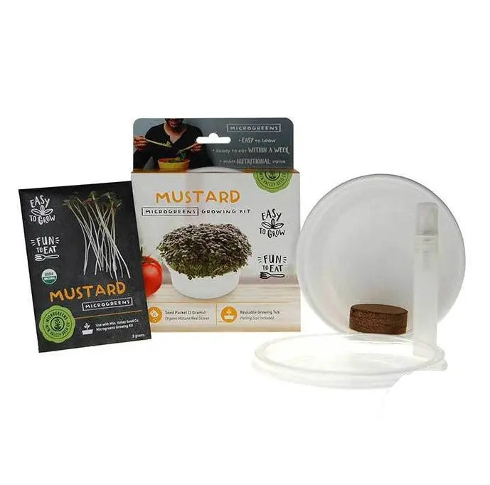 Handy Pantry Mustard Mini Microgreens Grow Kit