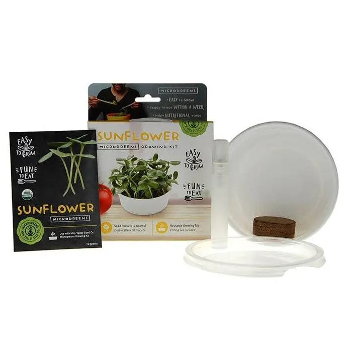 Handy Pantry Sunflower Mini Microgreens Grow Kit