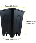 Heavy Duty Square Injection Pot w/ Elevator, 2 Gal
