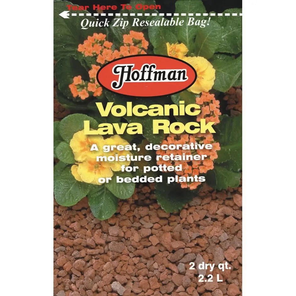 Hoffman Volcanic Lava Rock Red, 2 qt