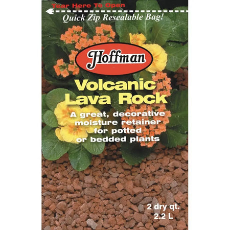 Hoffman Volcanic Lava Rock Red, 2 qt