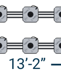HydraMax 10 Bucket, 2 Row Professional RDWC System