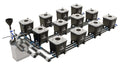 HydraMax 12 Bucket, 3 Row Professional RDWC System