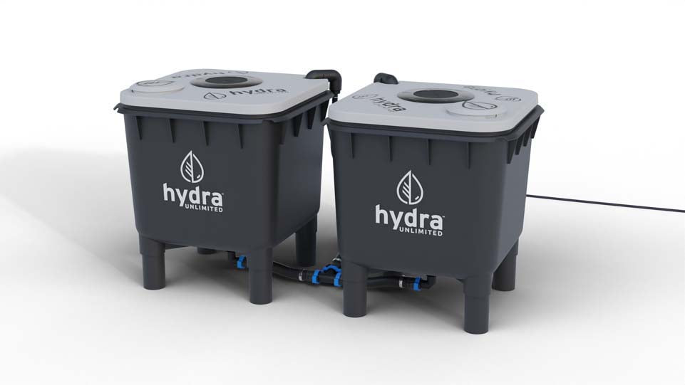 HydraMax 2 Bucket Home RDWC System