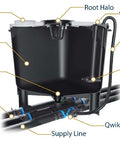 HydraMax 4 Bucket, 2 Row Professional RDWC System