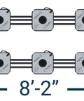 HydraMax 6 Bucket, 2 Row Professional RDWC System