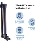 HydraMax 8 Bucket, 2 Row Professional RDWC System