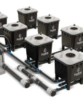 HydraMax 8 Bucket, 4 Row Professional RDWC System
