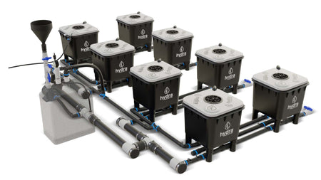 HydraMax 8 Bucket, 4 Row Professional RDWC System