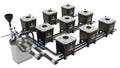 HydraMax 9 Bucket, 3 Row Professional RDWC System