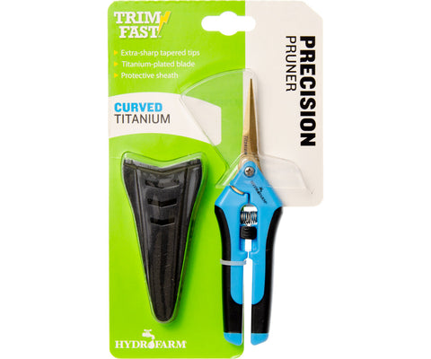 Hydrofarm Trim Fast Precision Curved Titanium Blade Pruner