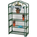 Indoor Greenhouse 4 Shelf with Heavy Duty PVC Clear Cover