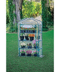 Indoor Greenhouse 4 Shelf with Heavy Duty PVC Clear Cover