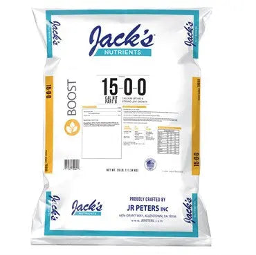 Jack's® Nutrients 15-0-0 Calcium Nitrate Part B Fertilizer, 25 lb