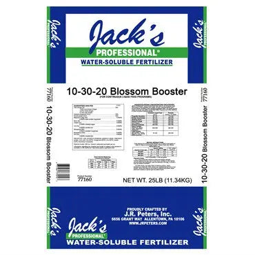 Jack's Professional 10-30-20 Blossom Booster, 25 lb