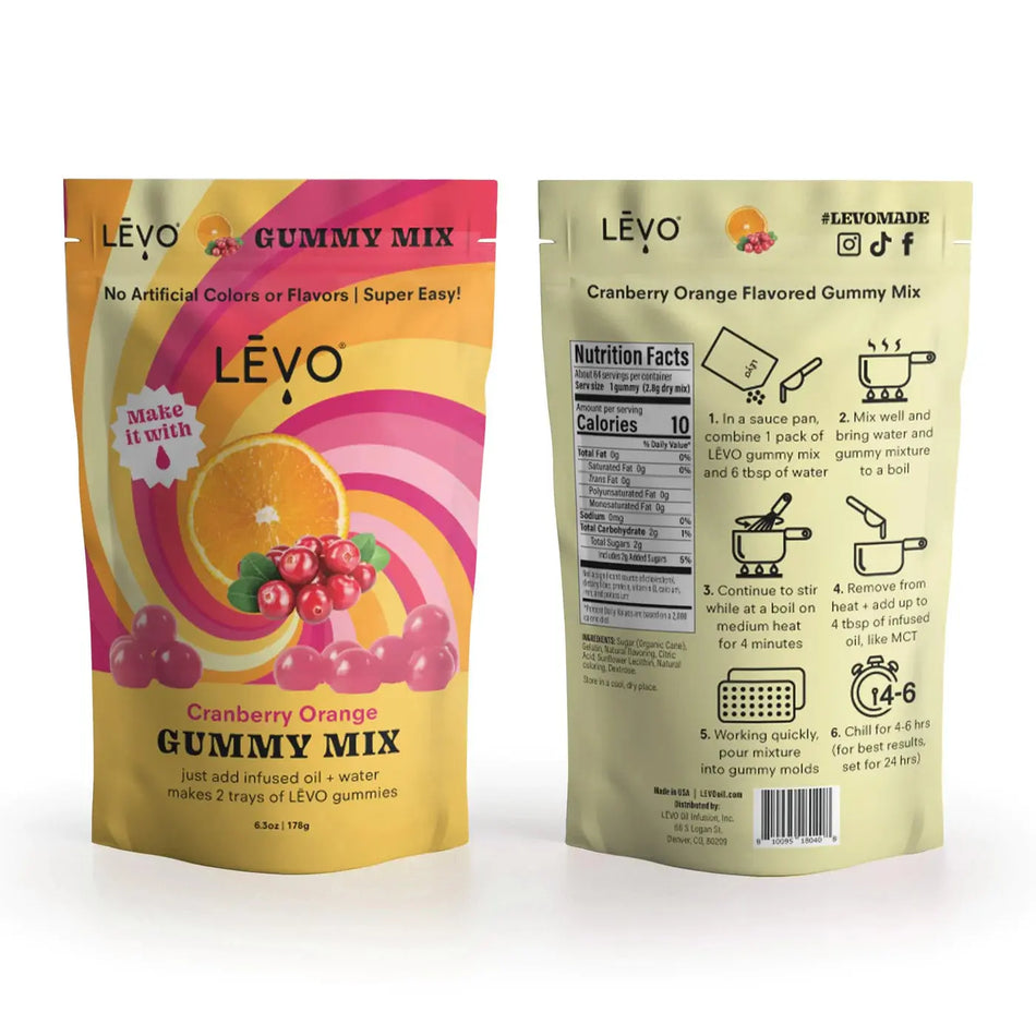 LĒVO Gummy Mix - Limited Edition Cranberry Orange