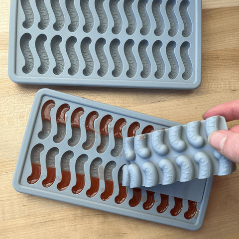 LĒVO Gummy Worm Silicone Molds