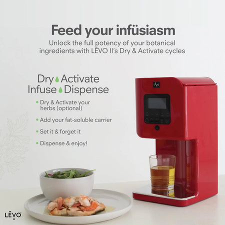 LĒVO II Herbal Oil and Butter Infusion Machine | Black