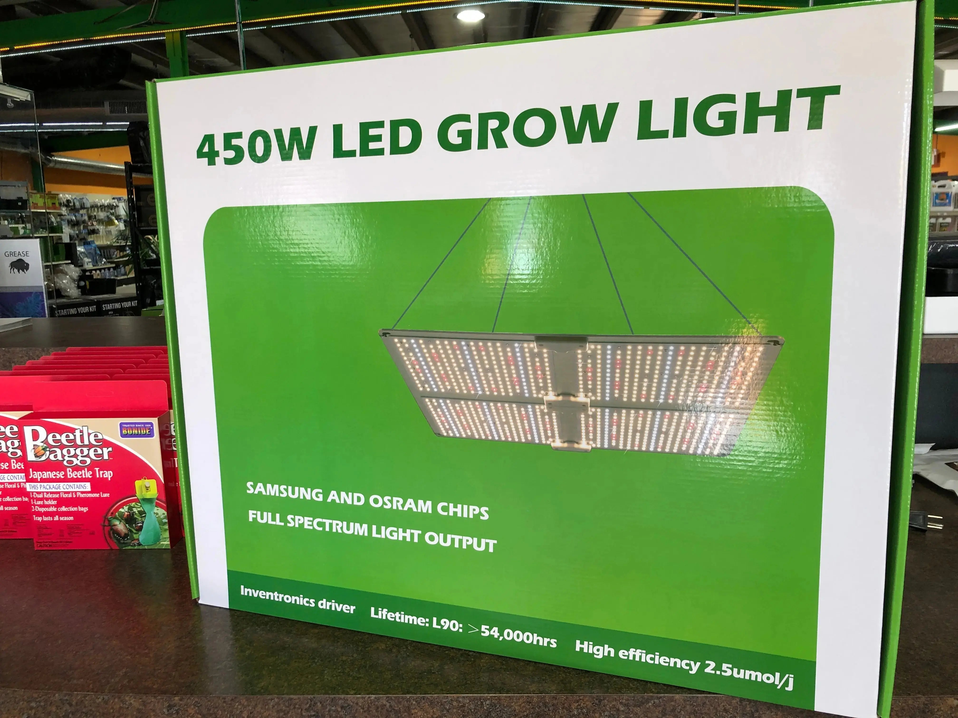 Megaphoton Grow Tent & LED Grow Light Kit, 5ft x 5ft x 6.5ft