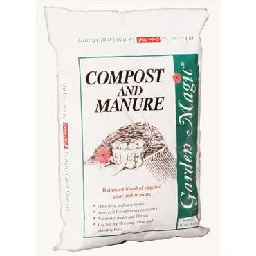Michigan Peat Garden Magic Compost & Manure, 40 lb