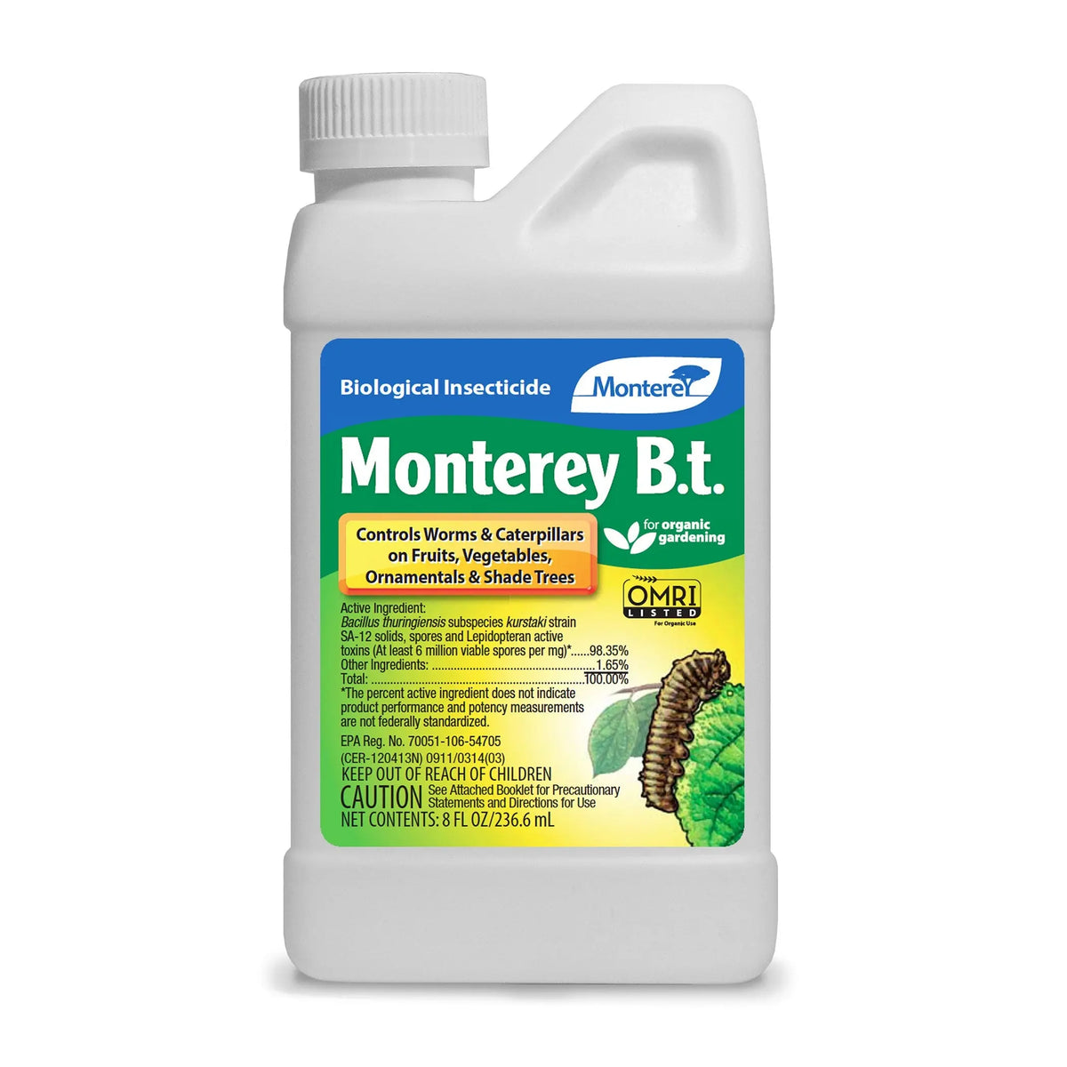 Monterey B.t. Caterpillar Killer, 8oz