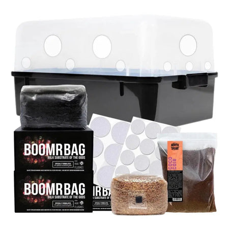 NORTH SPORE 'Boomr Bin' Monotub Mushroom Grow Kit