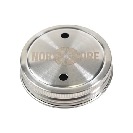 NORTH SPORE 'Regular Mouth' Culture Jar Lid with Port & Filter | Pack of 6