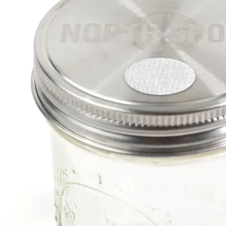 NORTH SPORE 18 mm Adhesive 0.22 Micron Filters for Culture Jar Lids | Pack of 25